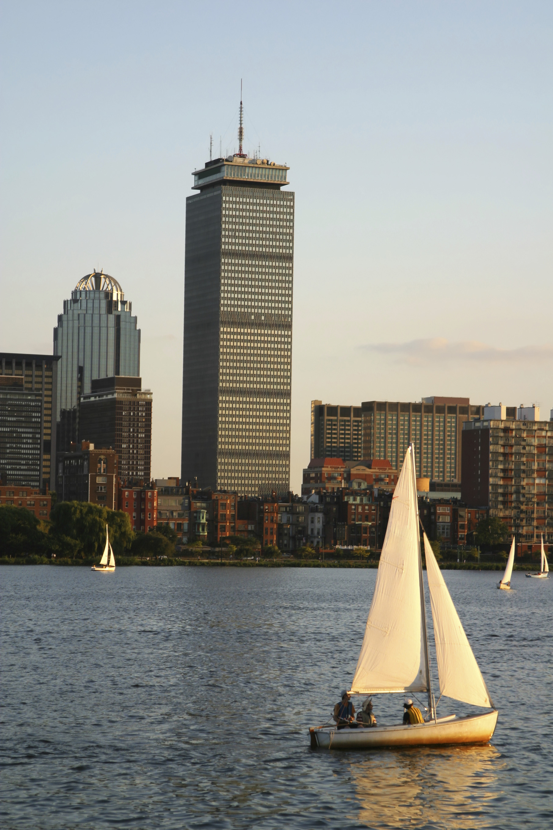 Boston office with water view